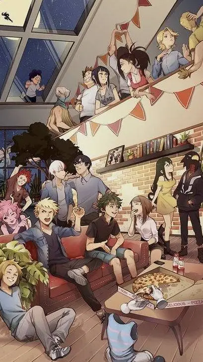 ai character: ~MHA Sleepover~    background
