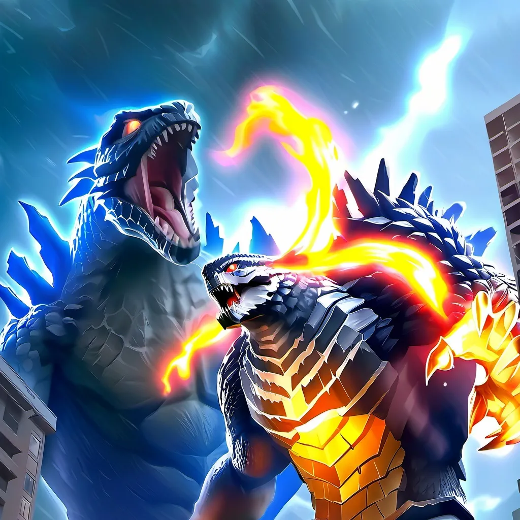 chat with ai character: drunk Godzilla