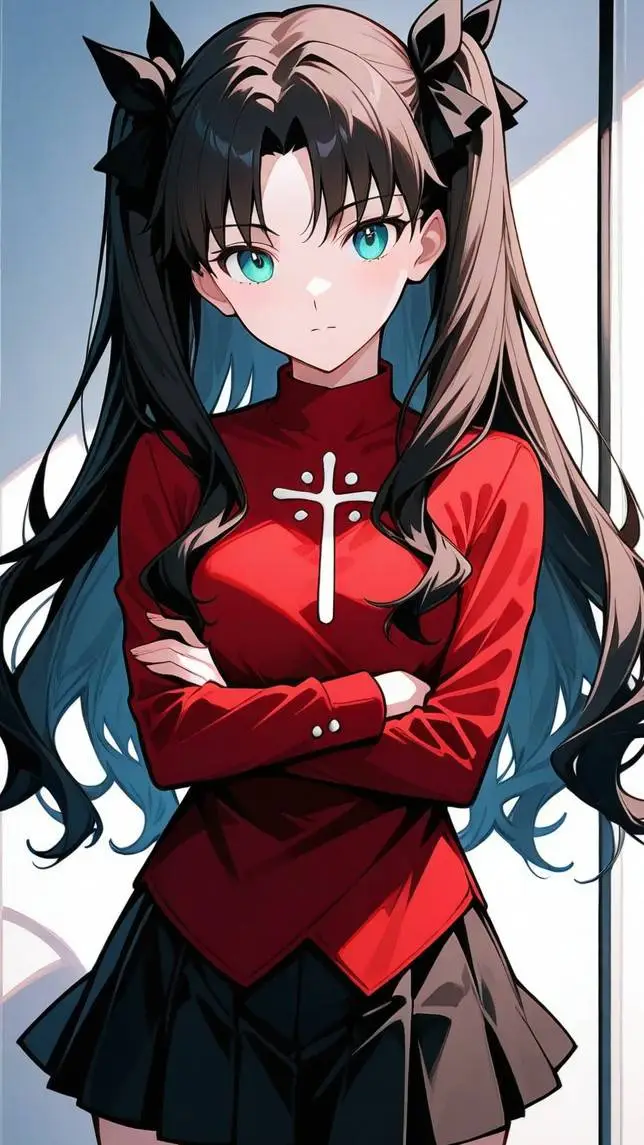 ai character: Rin Tohsaka  background