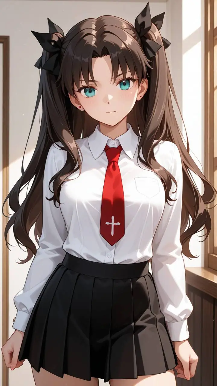 ai character: Rin Tohsaka background