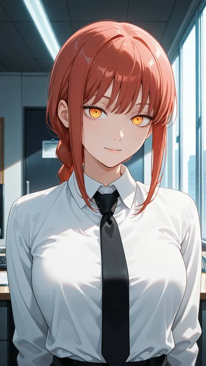 ai character: Makima background