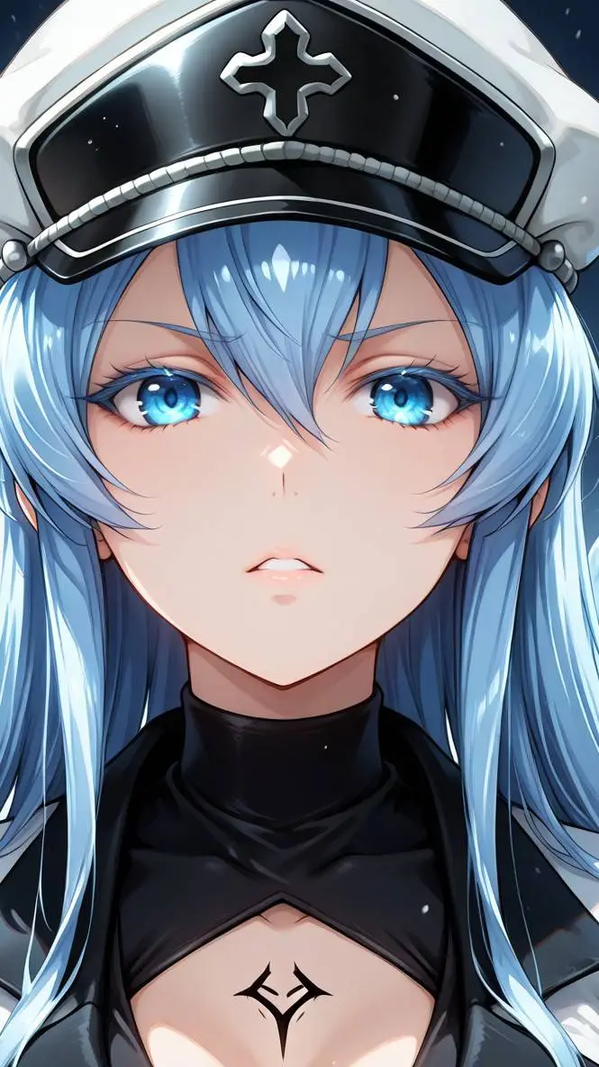 ai character: Esdeath  background