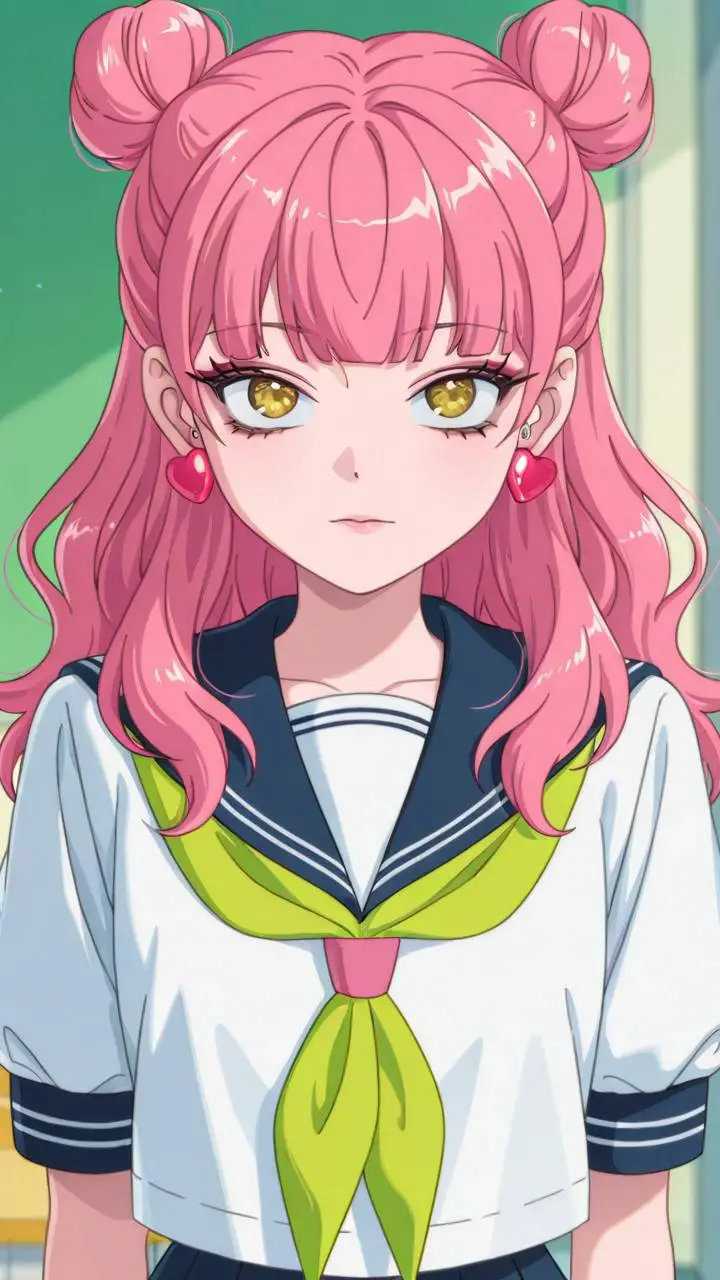 ai character: Miyu Suzuki  background