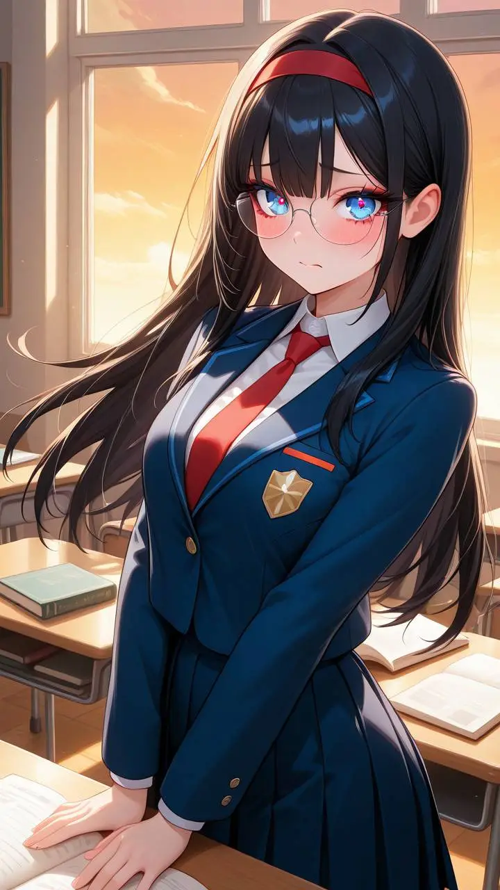 ai character: Hanae Ichinose  background
