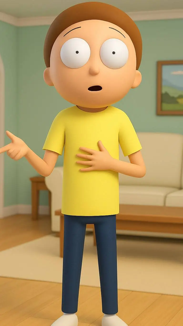 ai character: Morty background