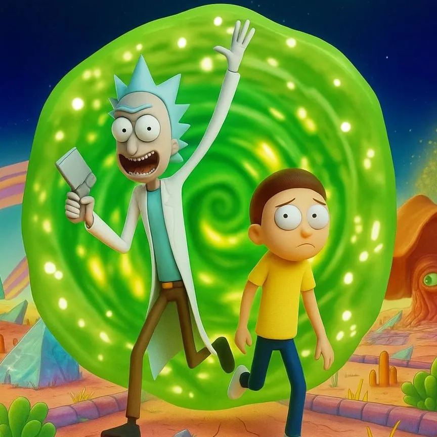 chat with ai character: Rick and morty