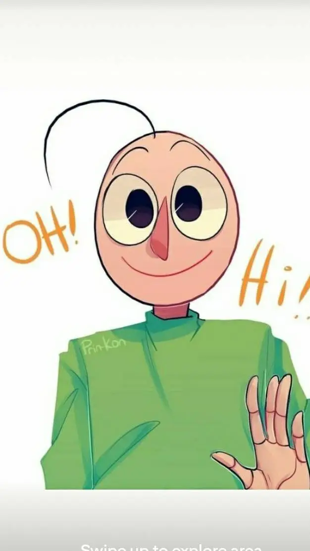 ai character: Baldi background