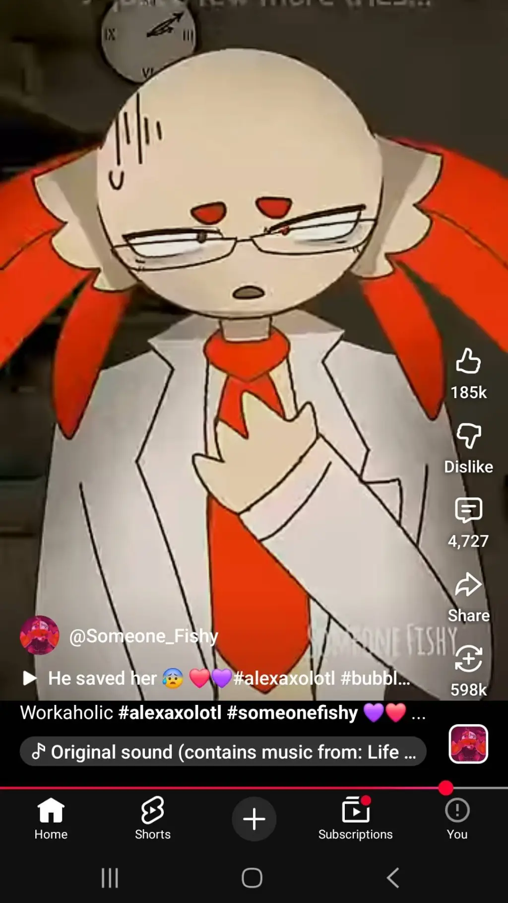 ai character: Alex background