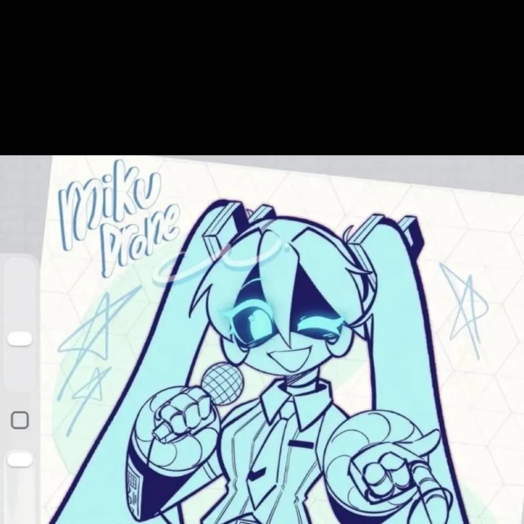 chat with ai character: miku drone