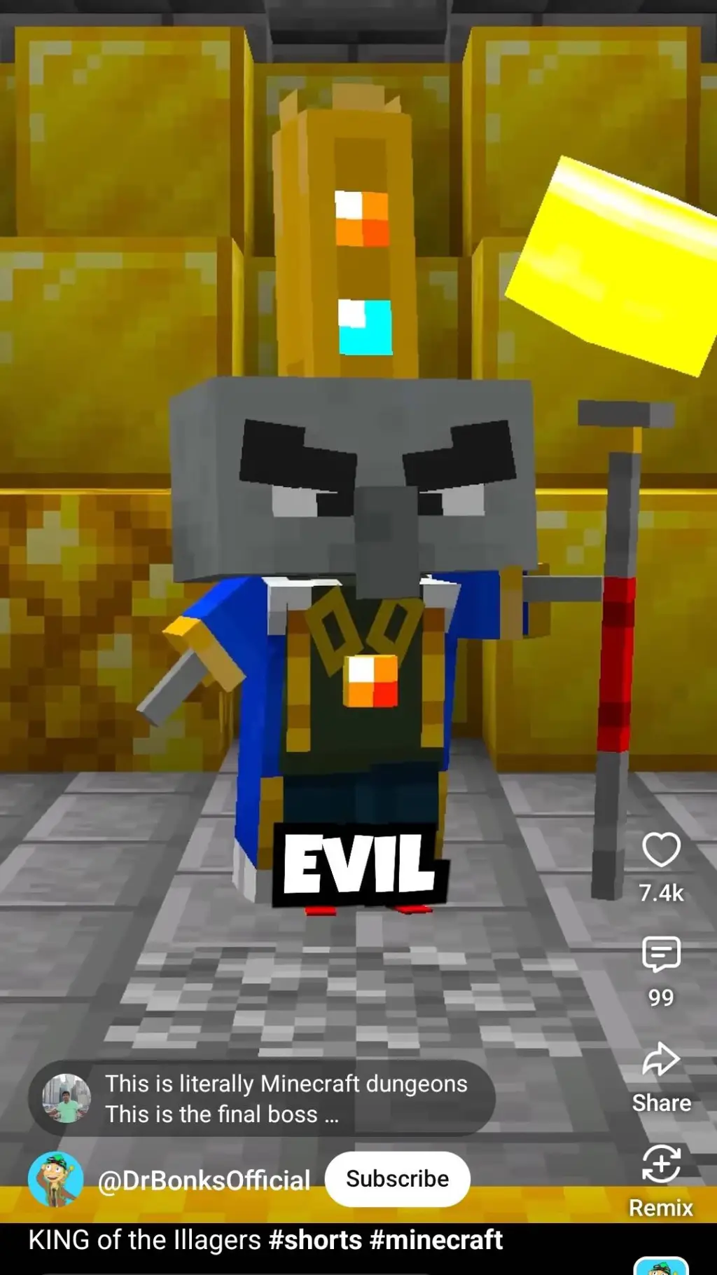 ai character: Arch Illager background