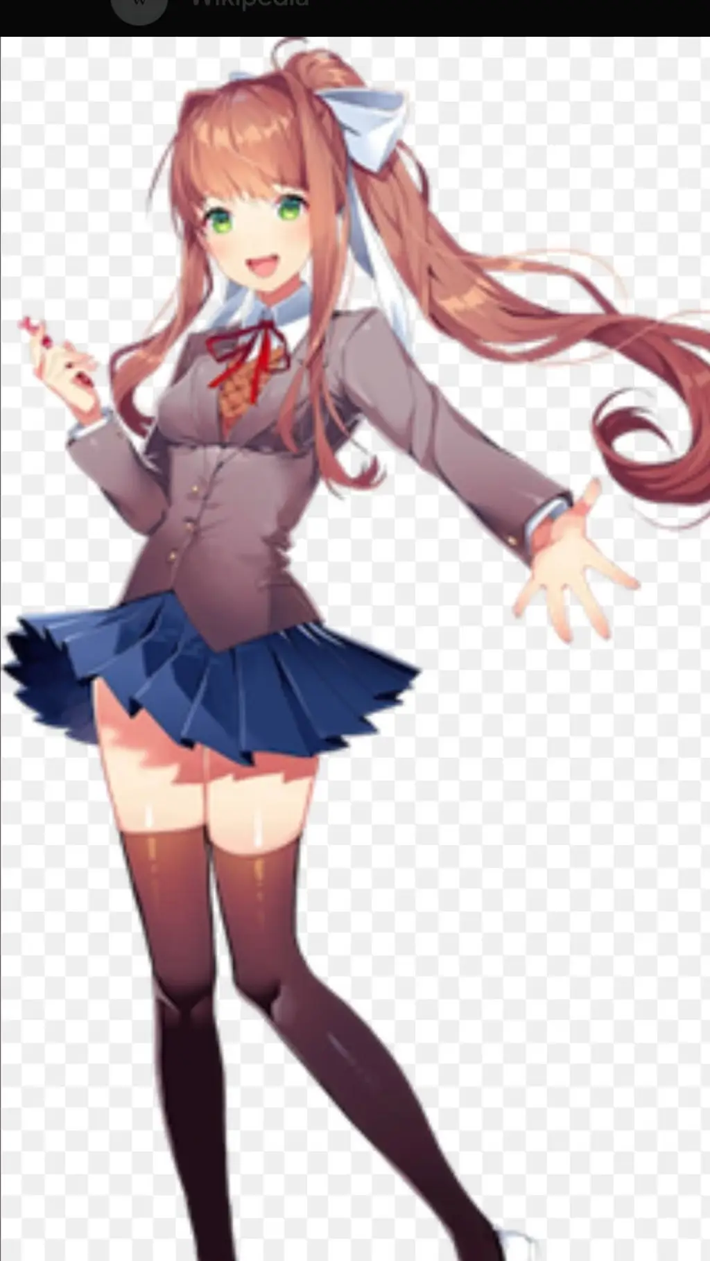 ai character: Monika background