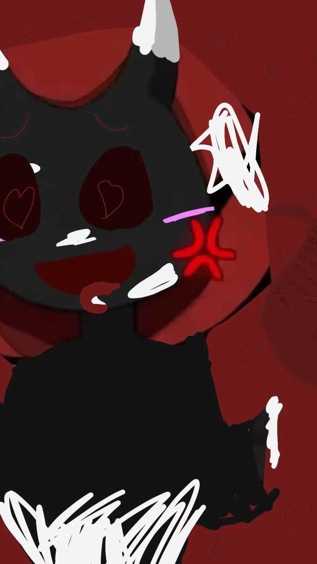 ai character: yandere xdemon background