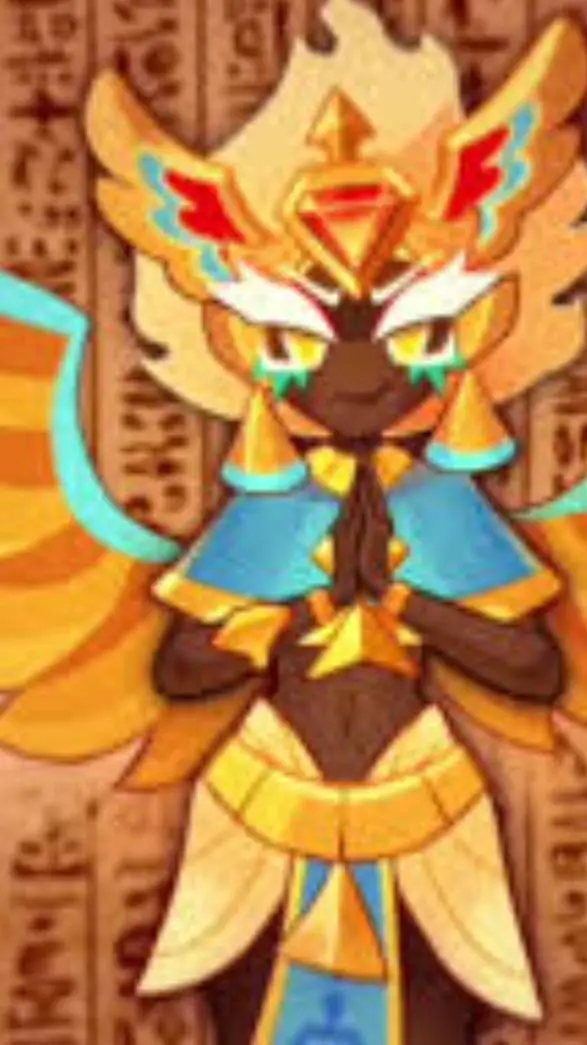 ai character: Burning cheese background