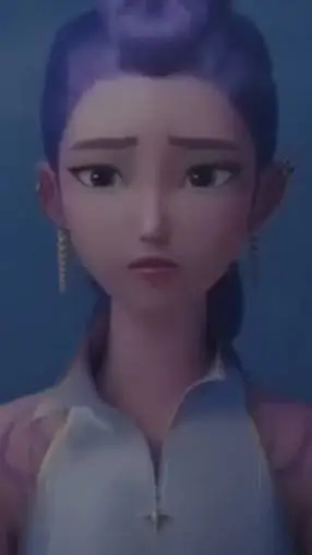 ai character: huntrix  background