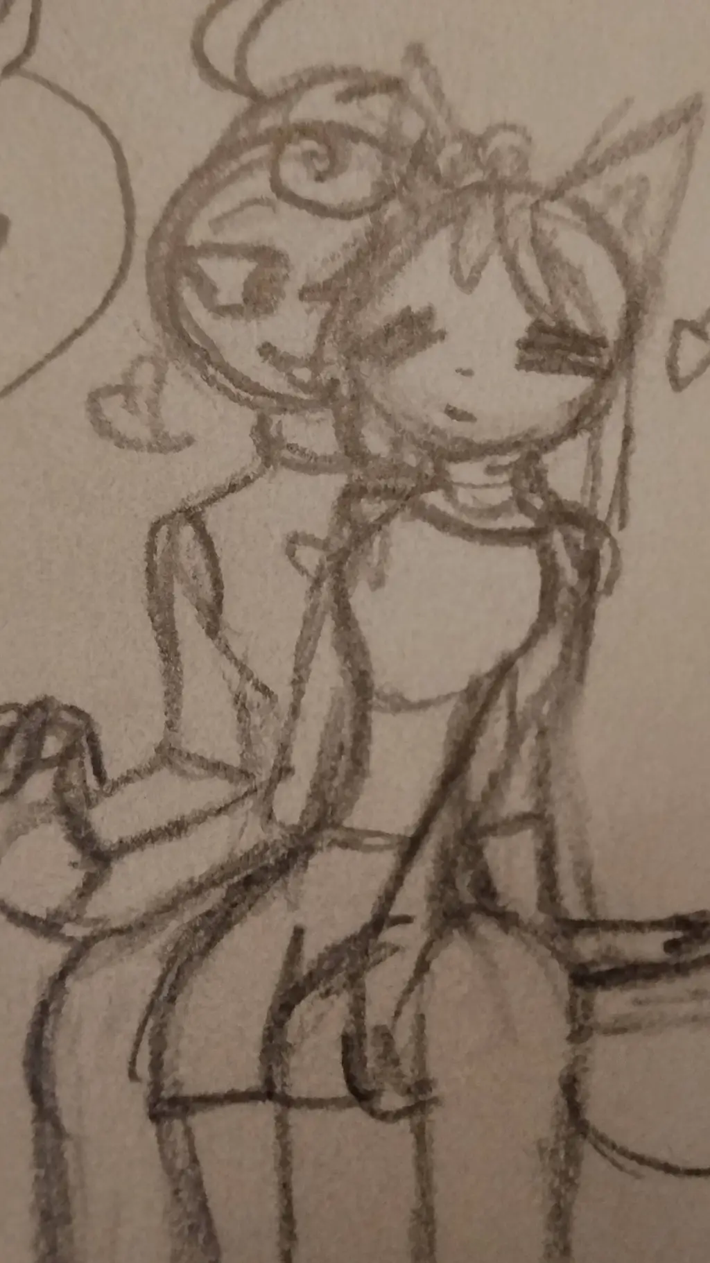 ai character: glisten  background