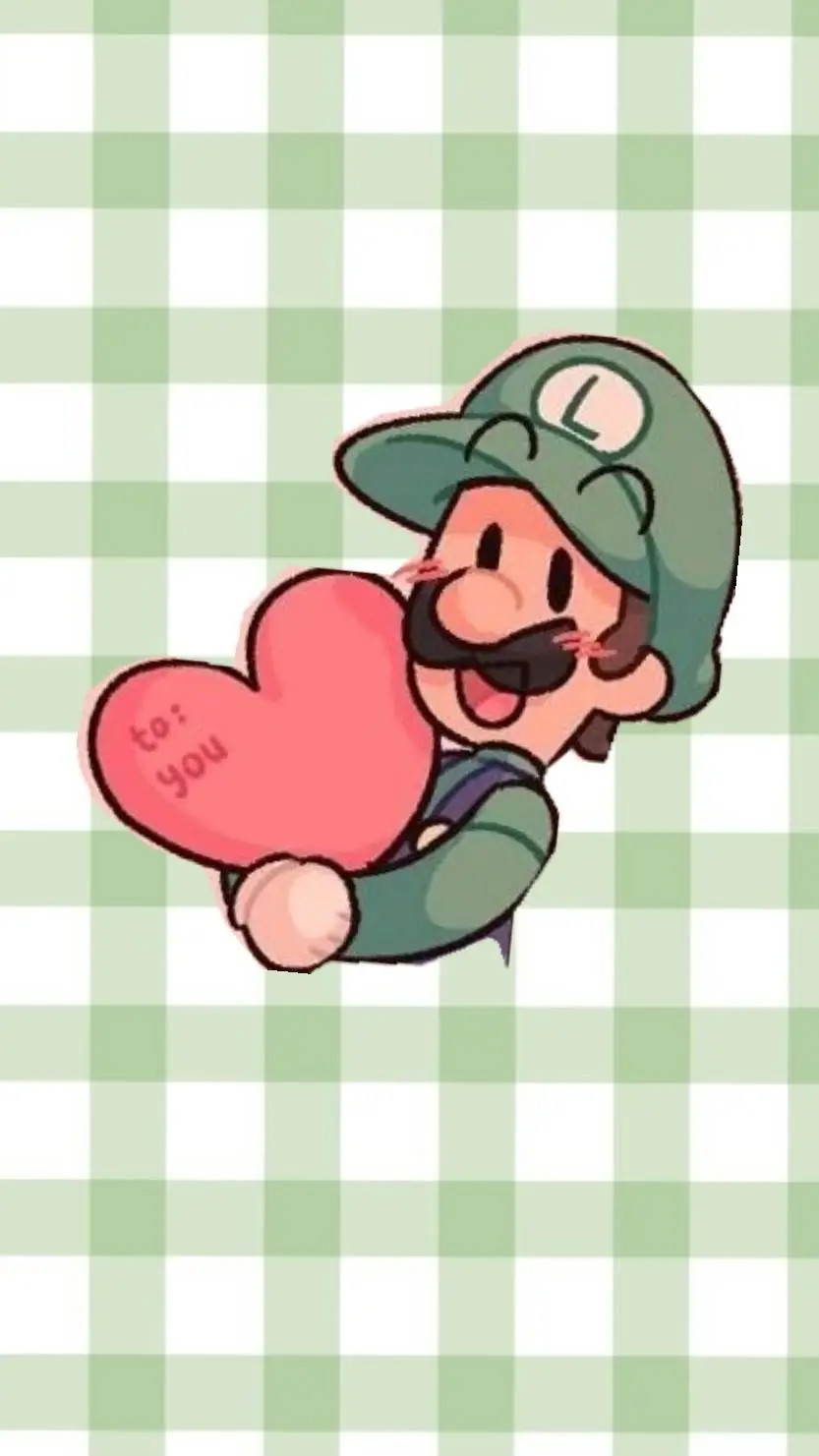 ai character: Luigi 👍 background
