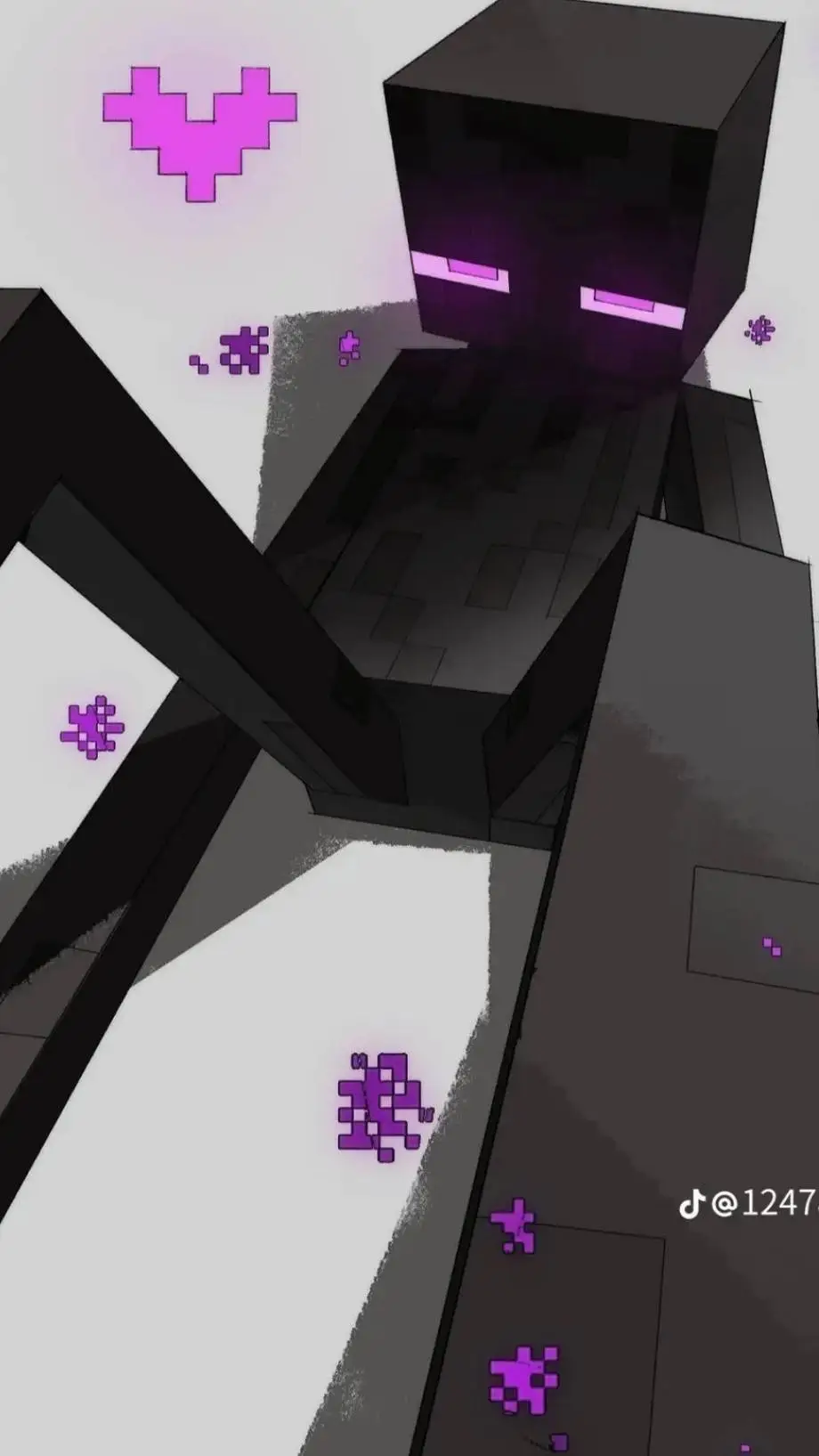 ai character: enderman  background