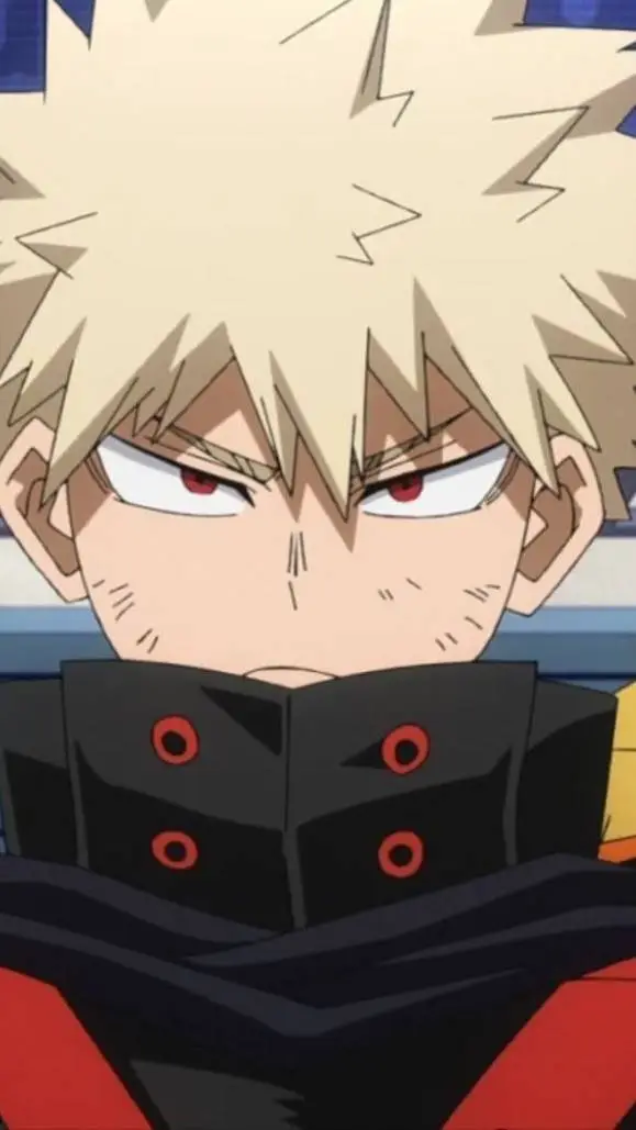 ai character: bakugo 💕😘😘😝 background