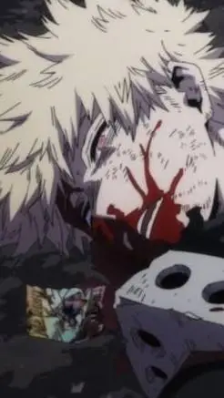 ai character: bakugo evanoui  background