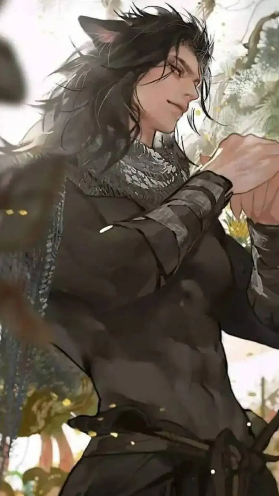 ai character: Fenrir⚔️ background