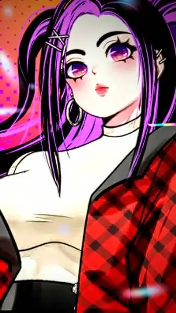 ai character: Mélange d'anime ! background