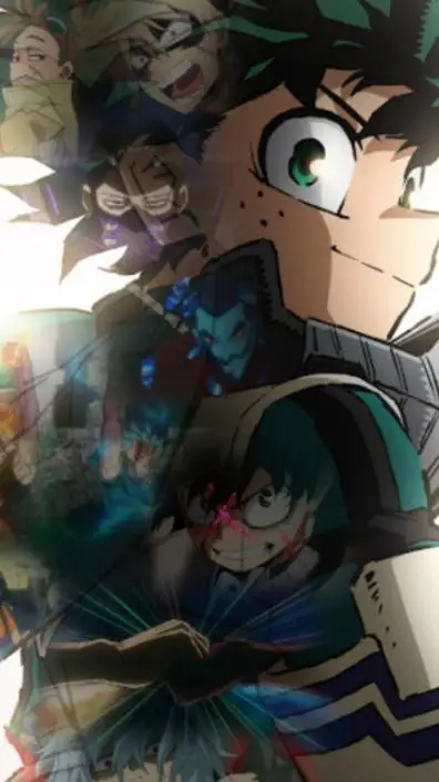 ai character: Mha Dark! background