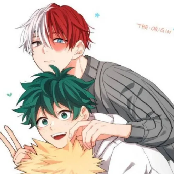 chat with ai character: TodoBakuDeku❤️🤍🧡💚 