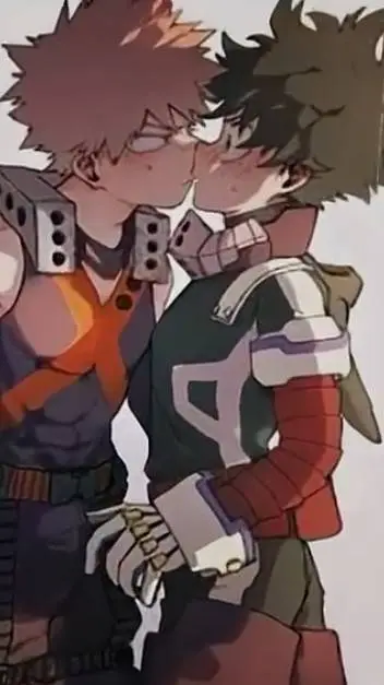 ai character: BakuDeku 💥💚!!!!! background