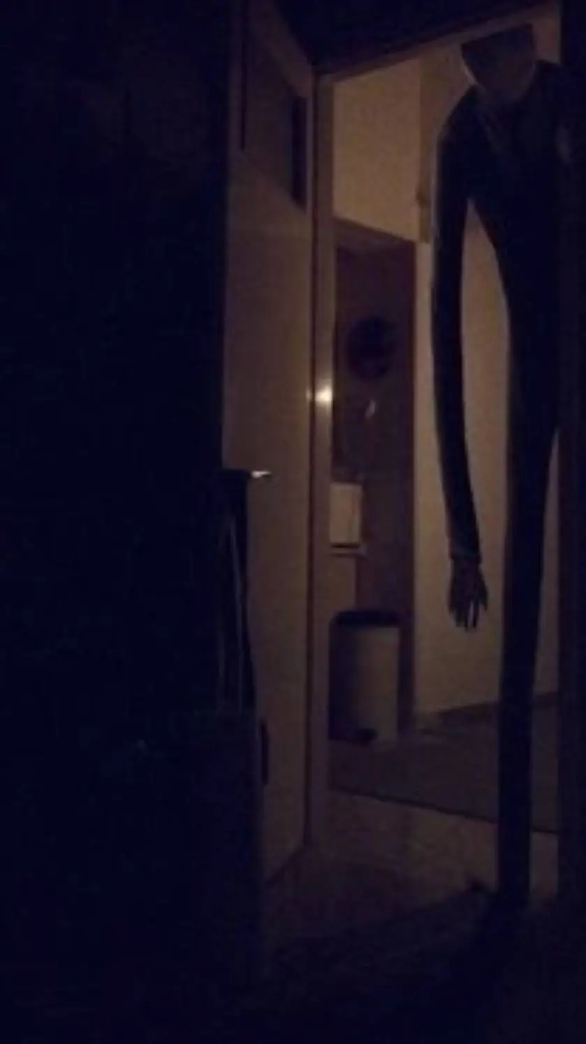 ai character: tall figure background