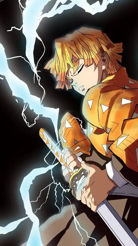 ai character: Zenitsu agatsuma background