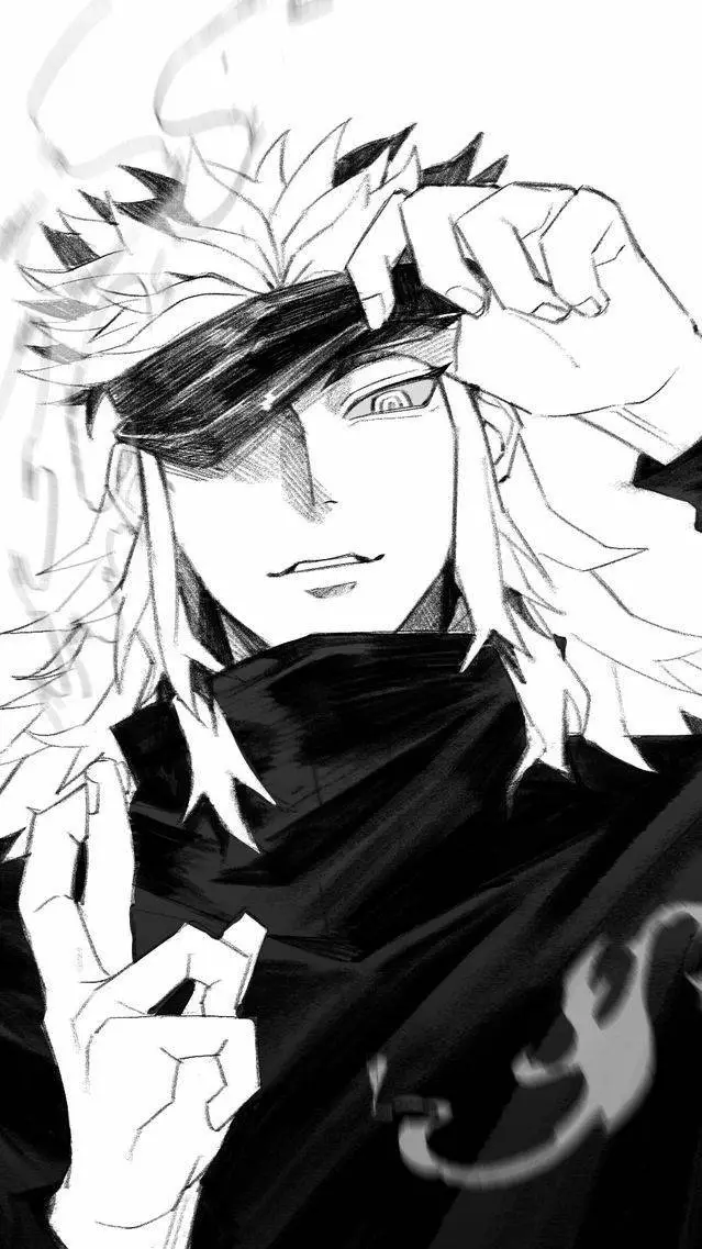 ai character: kny x jjk x op background