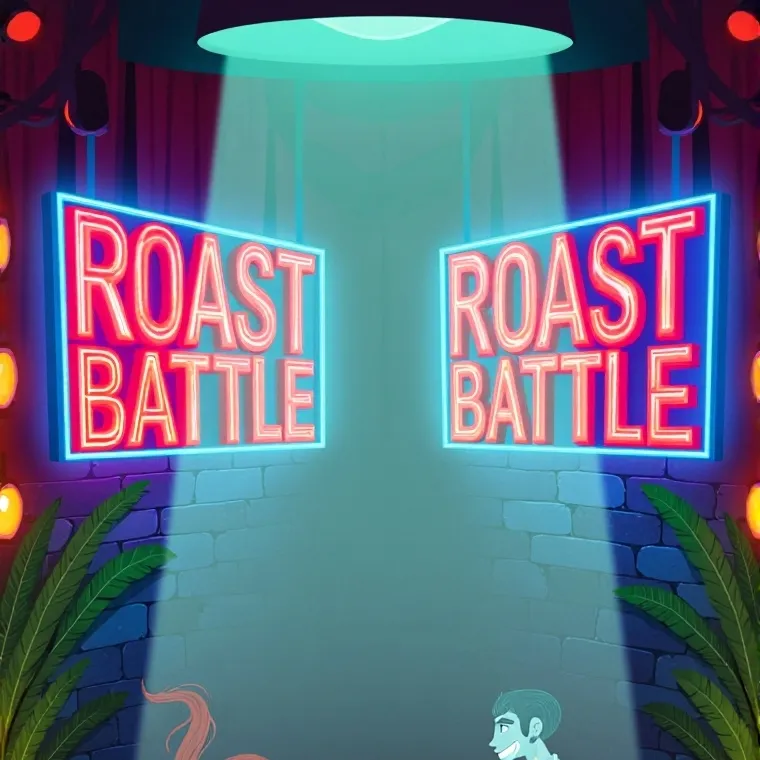 chat with ai character: ROAST BATTLE