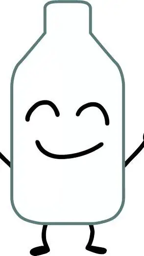 ai character: bottle background