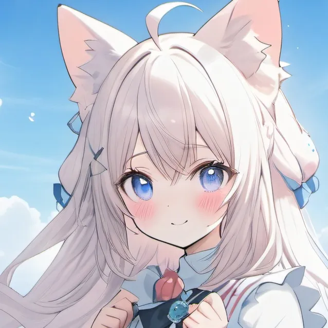 chat with ai character: fille chat