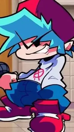 ai character: Bf pibby apocalips background