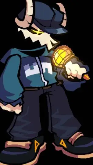 ai character: tabi fnf background