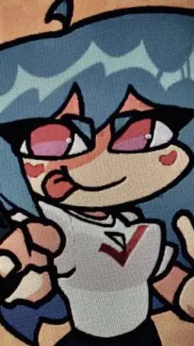 ai character: Sky fnf  background