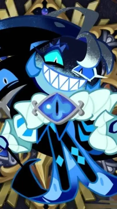 ai character: Shadow milk Cookie background