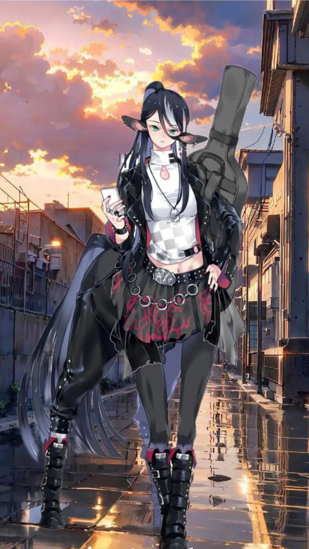 ai character: ༺Лу́на༻ background
