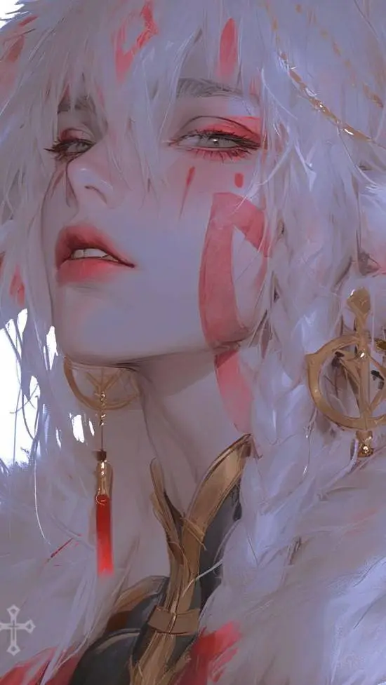 ai character: ༺✿༻ background