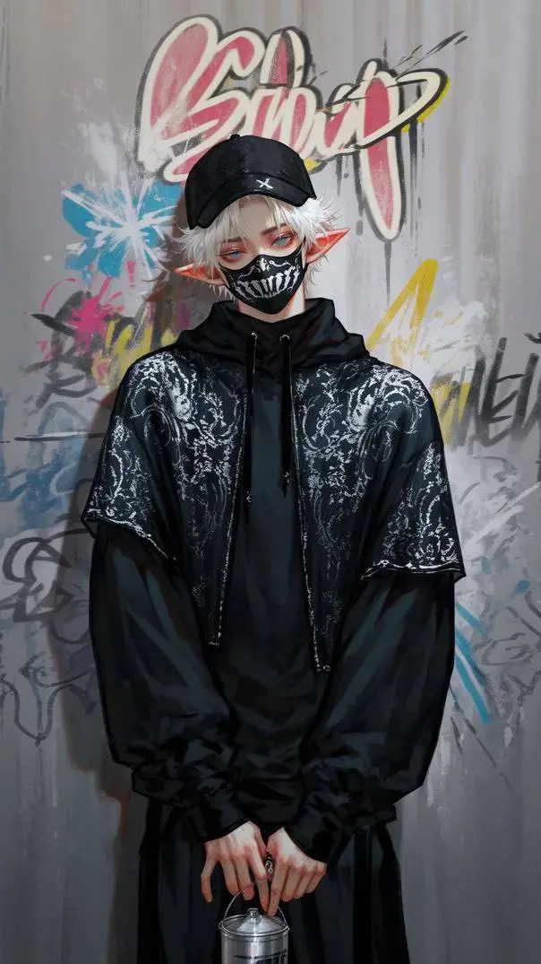 ai character: ༺Карим༻ background