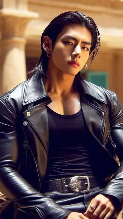ai character: Kim Taehyung  background