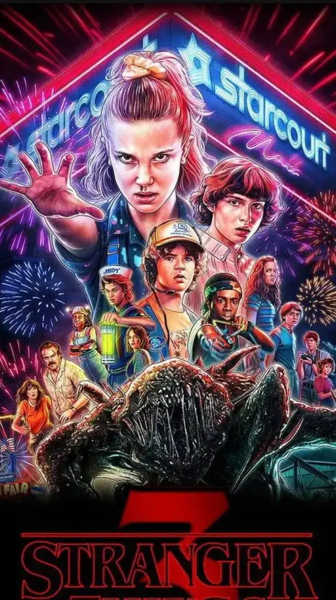 ai character: stranger things background