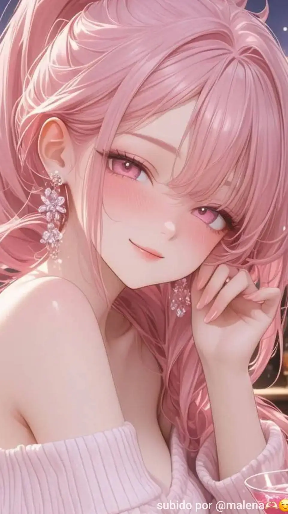 ai character: Ana 🥰💞 background