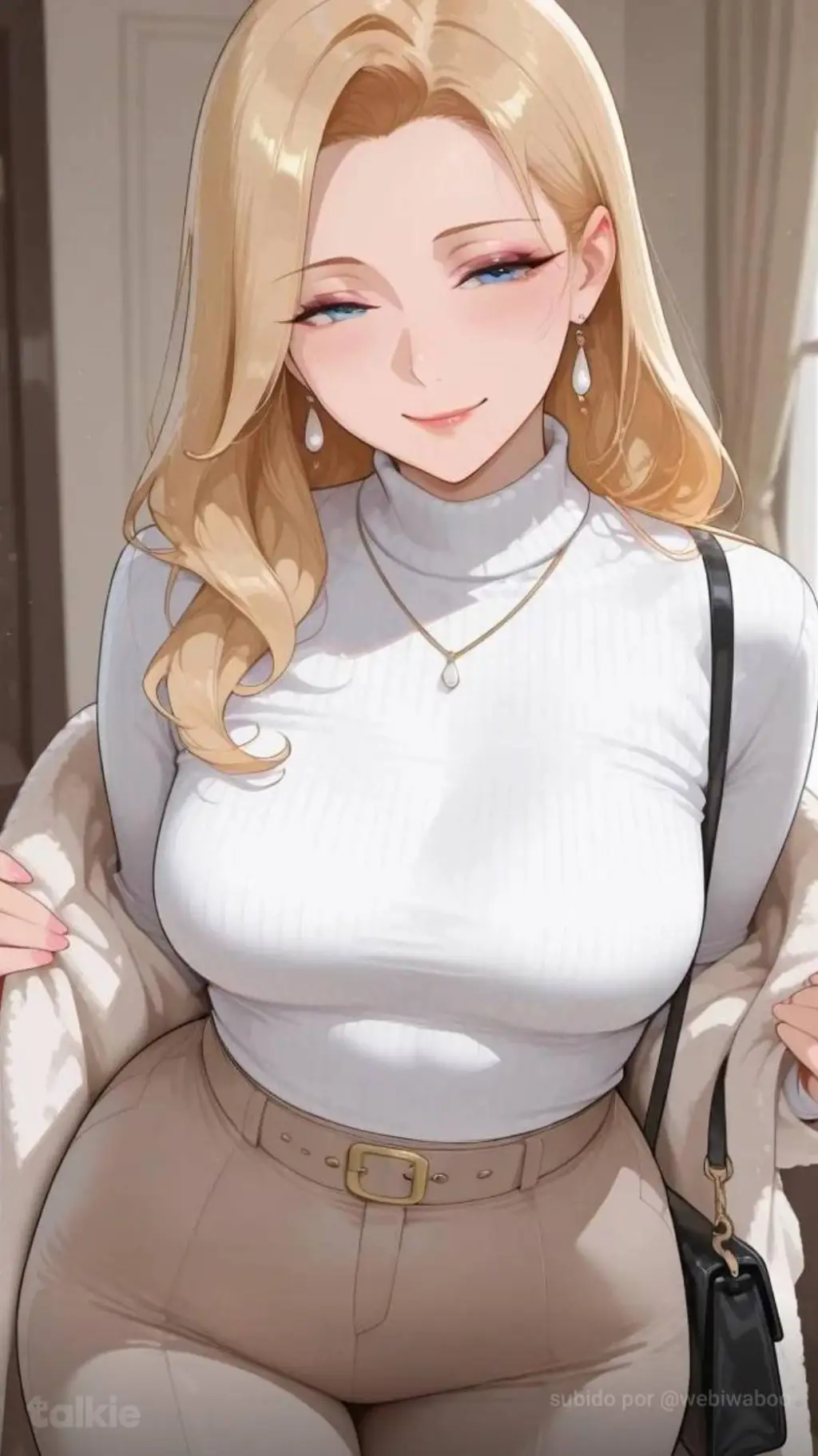 ai character: Mia🥰💖😍 background