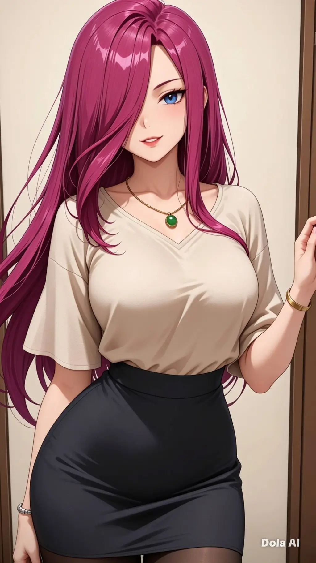 ai character: Lucía💌💕 background