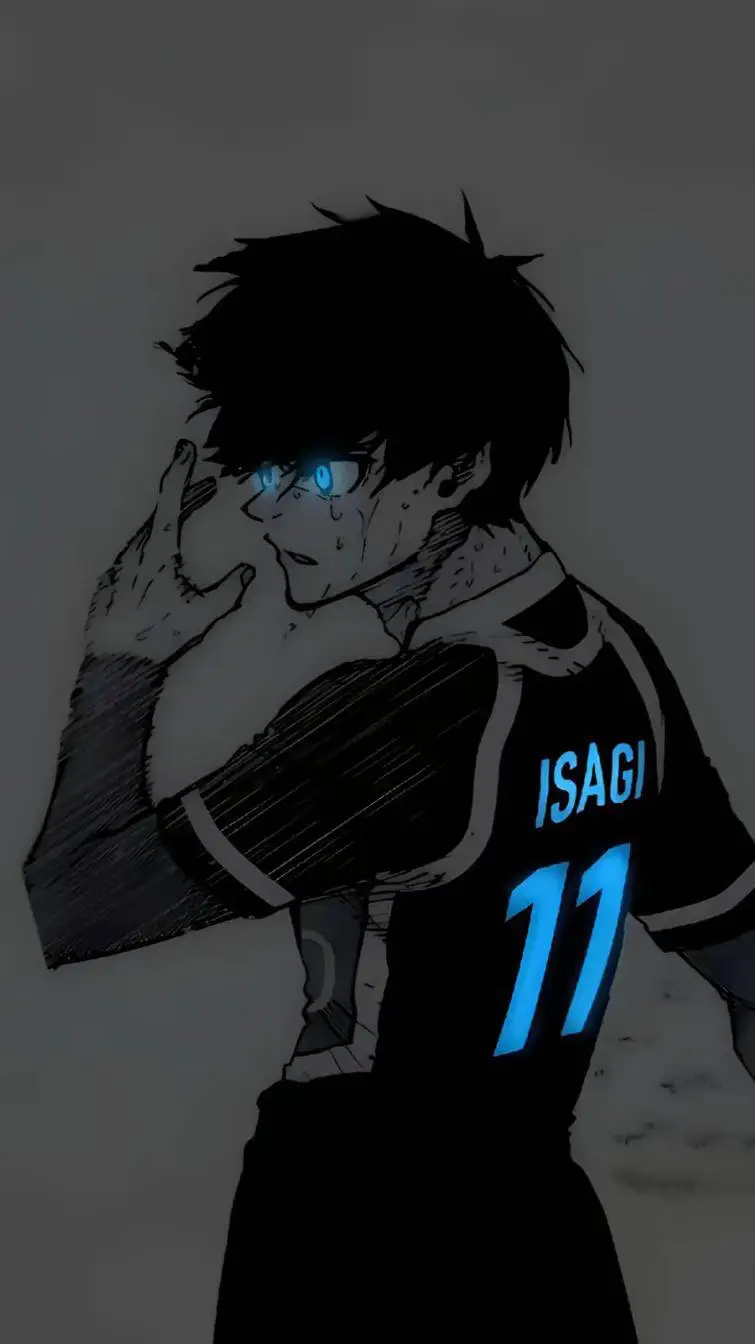 ai character: blue lock  background