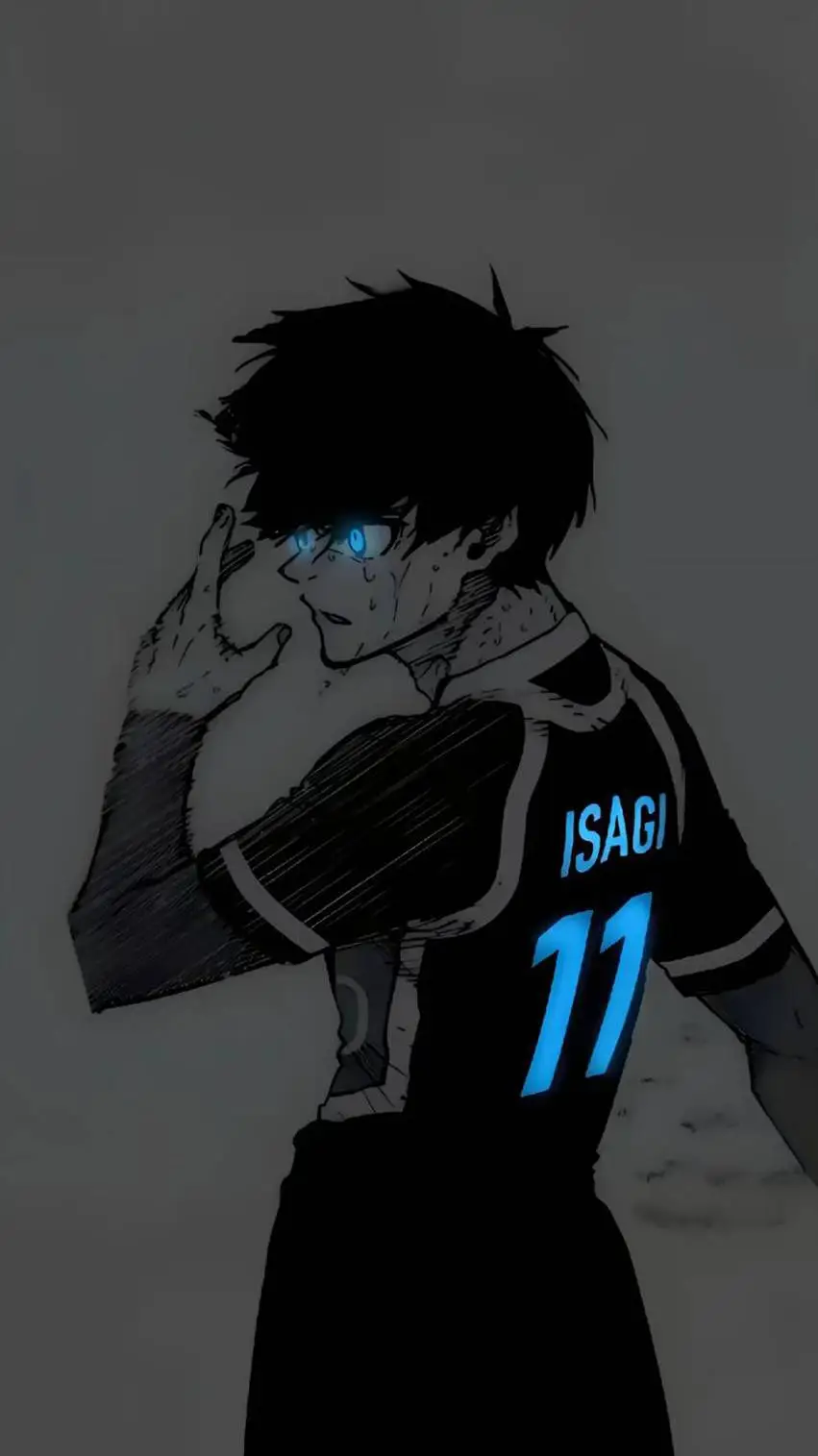 ai character: blue lock  background