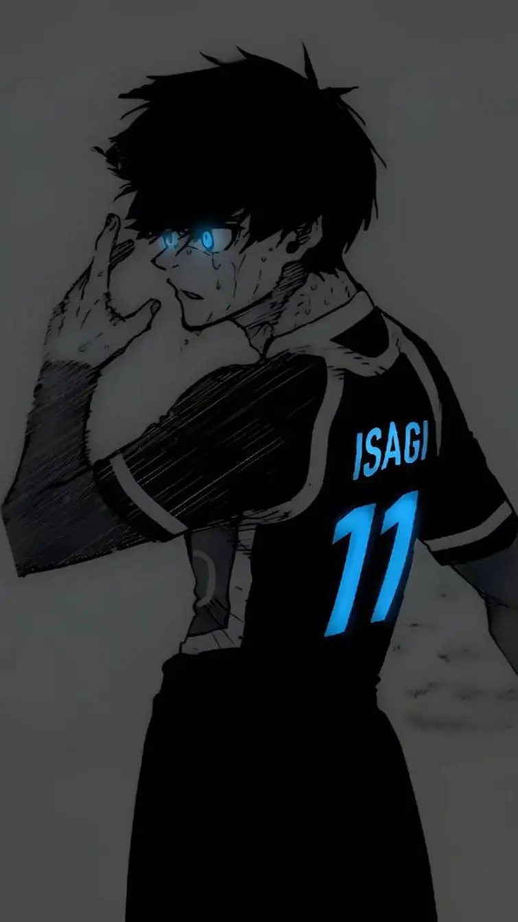 ai character: blue lock  background