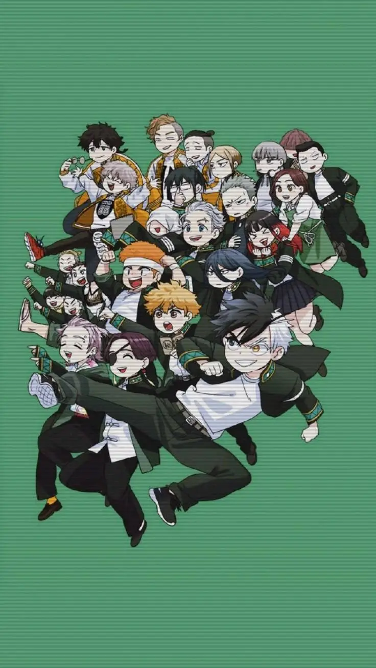 ai character: Wind breaker 🎐 background